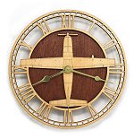 Cessna 208 Caravan<br>10-14 Inch Wooden Wall Clock